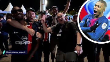 La afición del PSG carga contra Mbappé