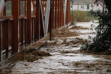 Imágenes de la consecuencia de  la DANA por su paso por Álora, municipio español de la provincia de Málaga situado en el centro de la provincia, dentro de la comarca del Valle del Guadalhorce y el partido judicial de Málaga.