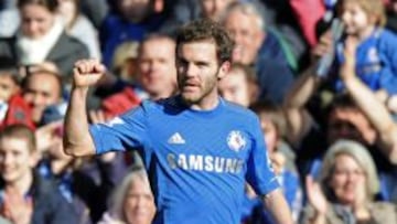 El jugador del Chelsea, Juan Mata.