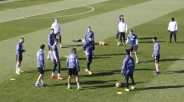 El Real Madrid prepara el partido contra el Espanyol