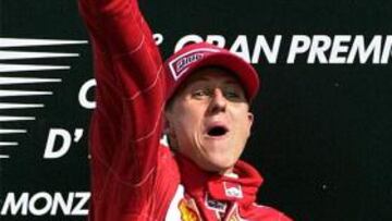 <b>ÚLTIMO. </b>Schumacher venció en Monza y el campeonato en 2003.