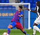 El Barça B remonta y supera a la Balona a base de toque