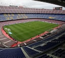 Camp Nou: 70.000 cartulinas con el lema 'libertad presos polítics'