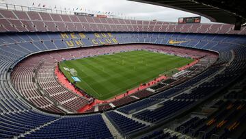 El Camp Nou.