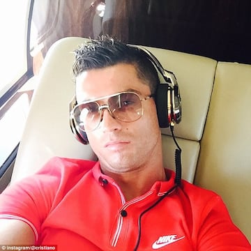 Las fotos m¨¢s graciosas del Instagram de Cristiano