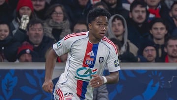 Endrick brilla en su primer partido con Olympique de Lyon