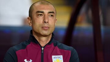 Roberto Di Matteo, durante un partido del Aston Villa.