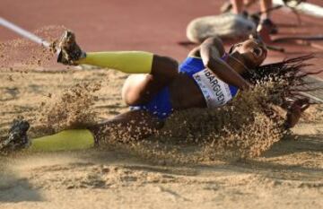 Caterine es campeona mundial y medalla de plata olímpica.