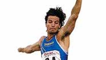 <b>EN SU MEJOR FORMA.</B> Yago Lamela es uno de los grandes líderes del equipo español. En su última competición saltó 8,44, tercera marca mundial y primera de Europa. Es el favorito.