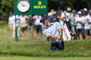 Rory McIlroy, en las prácticas del US Open en The Country Club en Brookline.
