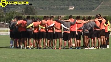 San Luis y su minuto de silencio en homenaje a Chapecoense