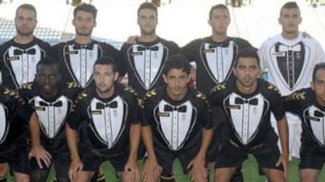 Uniforme del equipo de fútbol español.