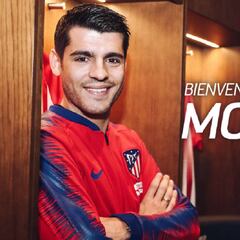 Álvaro Morata elige el dorsal 22