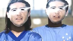 Riquelmy y Riquelmo, los jugadores de Cruzeiro que homenajean a Riquelme