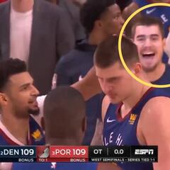 Disfrutó del partidazo: Juancho, tras un triple ganador fallado... ¡por su equipo!