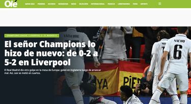 “El señor Champions”