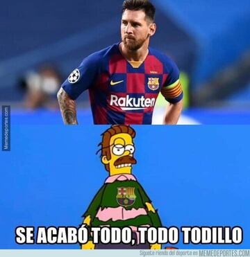 Los mejores memes de la posible marcha de Messi