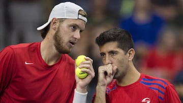 Nicolás Jarry y Hans Podlipnik