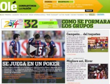 Las portadas de la prensa extranjera