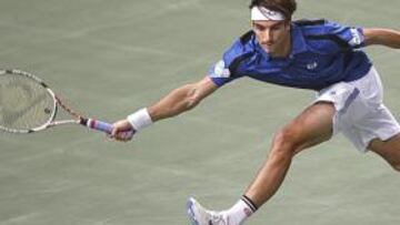 <b>EN VILO.</b> El tenista español estará muy pendiente de los próximos encuentros para saber si se clasifica finalmente para la Copa Masters.