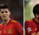 ¿A quién pondrías de '9' ante Eslovaquia: a Morata o a Gerard Moreno?