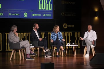 Ray Zapata, subcampeón olímpico de gimnasia
Carlos Mouriño, presidente del Celta de Vigo
Theresa Zabell, presidenta de AEMED y Ecomar
Modera: Jesús Mínguez, jefe de Más Deporte de AS