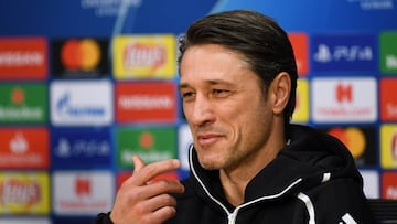 Soccer Football - Champions League - Bayern Munich Press Conference - Johan Cruijff Arena, Amsterdam, Netherlands - December 11, 2018   Bayern Munich coach Niko Kovac during the press conference    REUTERS/Toussaint Kluiters
 PUBLICADA 12/12/18 NA MA25 1C