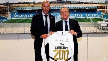 Zidane y Bale, de 'celebración'