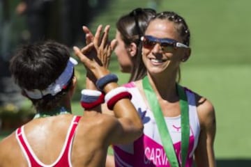 Valentina Carvallo llena de pasión y belleza el triatlón.