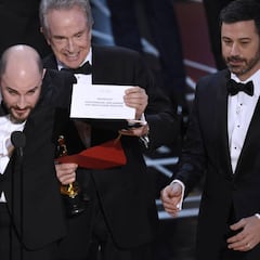 Moonlight gana el Oscar a Mejor Película tras un error que anunció La La Land