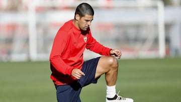 Nolito, con su nuevo look.