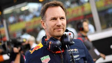 Horner, el team principal, de Red Bull Racing.