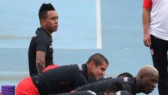 Soccer Football - Copa America - Peru Training - Nilton Santos Stadium, Rio de Janeiro, Brazil - June 17, 2019              Peru&#039;s Christian Cueva during training  REUTERS/Sergio Moraes