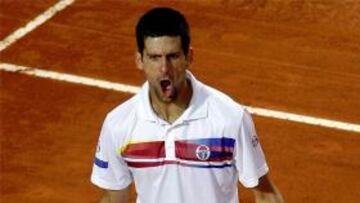 'Invictus' Djokovic vence al 'Emperador' Nadal en Roma