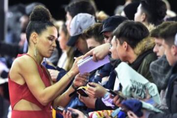 Candidata a la mejor futbolista femenina Celia Sasic.