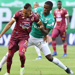 Cali y Tolima empatan y comparten segundo lugar