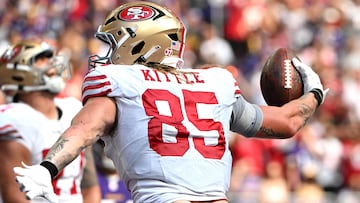 Kittle has been ruled out of the San Francisco 49ers’ trip to face the Los Angeles Rams.
