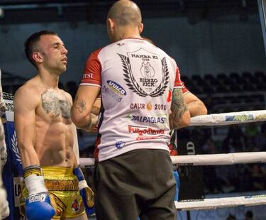 Tito Macías: de una 'prueba' al segundo Europeo de kickboxing