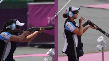 Las tiradoras guatemaltecas Waleska Soto, Adriana Ruano y Stefanie Goetzke ganaron medalla de plata durante la Copa del Mundo de Tiro Deportivo en Lima.