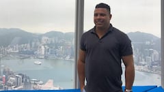 Ronaldo Nazario en el The Ritz-Carlton de Hong Kong