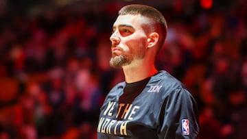 Juancho Hernangomez, durante su etapa en Toronto Raptors.