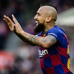 Vidal: "Estoy bien contento en Barcelona..."