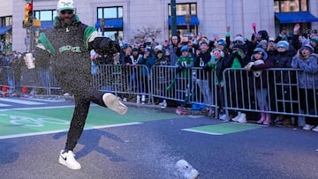 Este es el video más viral durante el desfile de Philadelphia Eagles