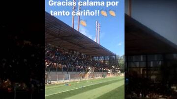 Vidal se despidió de los hinchas de Calama con este video