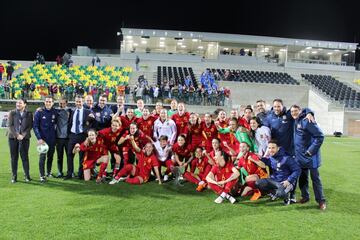 La selección española es la nueva campeona de la Chipre Cup tras superar a Italia (0-2) en la final. Amanda Sampedro (50’) y Guijarro (85’) las goleadoras.