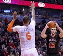 Noah derriba a los Knicks con el quinto triple-doble de su carrera