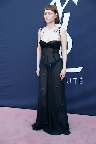 Maria Romanillos en la fiesta presentación “YSL Love Game”.
 
 
 