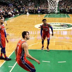 El Garden devora a los Sixers: exhibición de los Celtics y 1-0