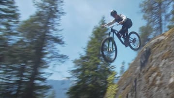 R&eacute;my M&eacute;tailler, MTB en Squamish (Columbia Brit&aacute;nica, Canad&aacute;).