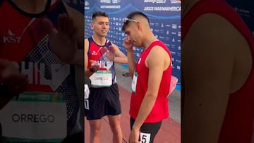 La escena entre dos chilenos que emociona: “A veces la gente se queda con las medallas, pero...”